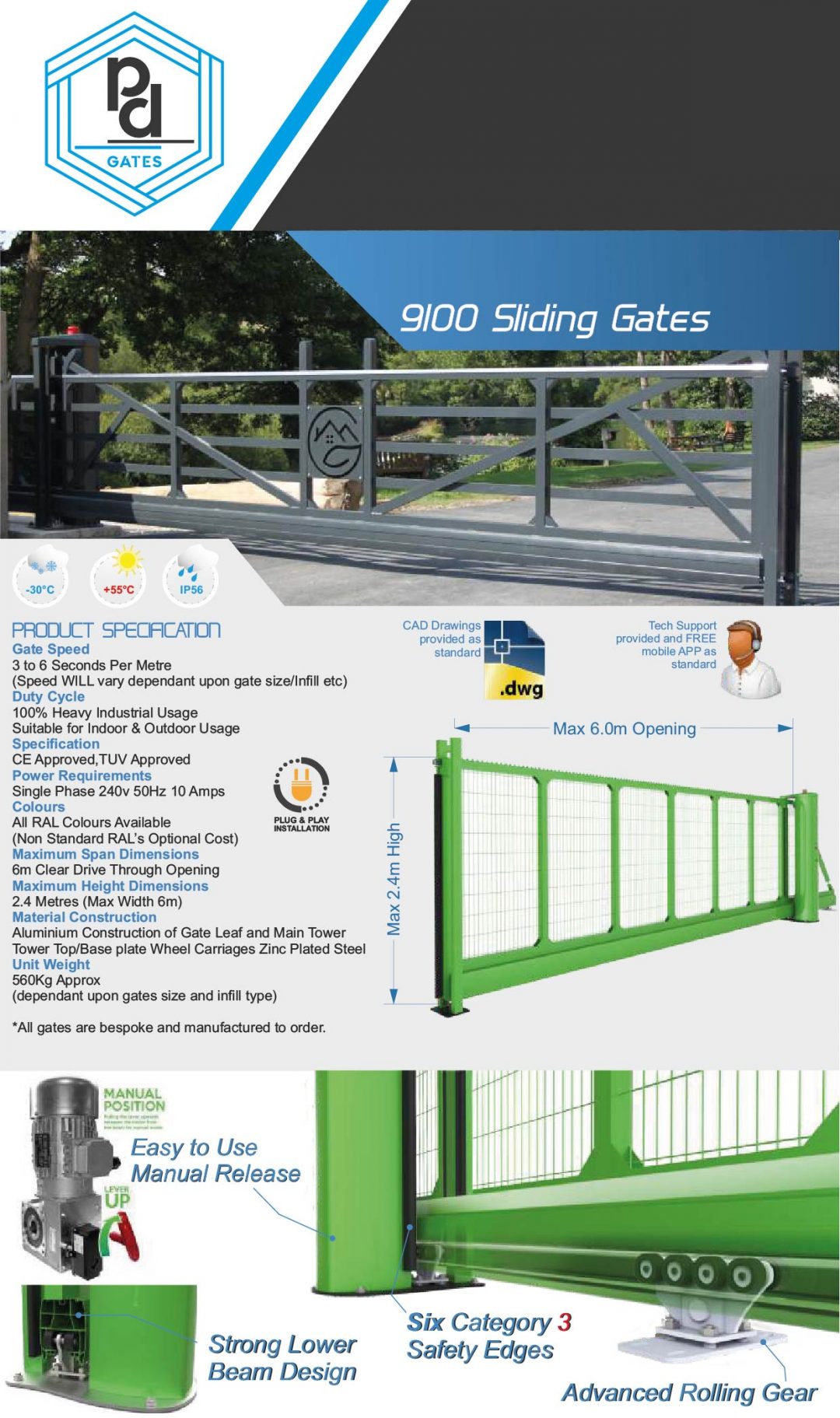 Automatic Sliding Gates Glasgow